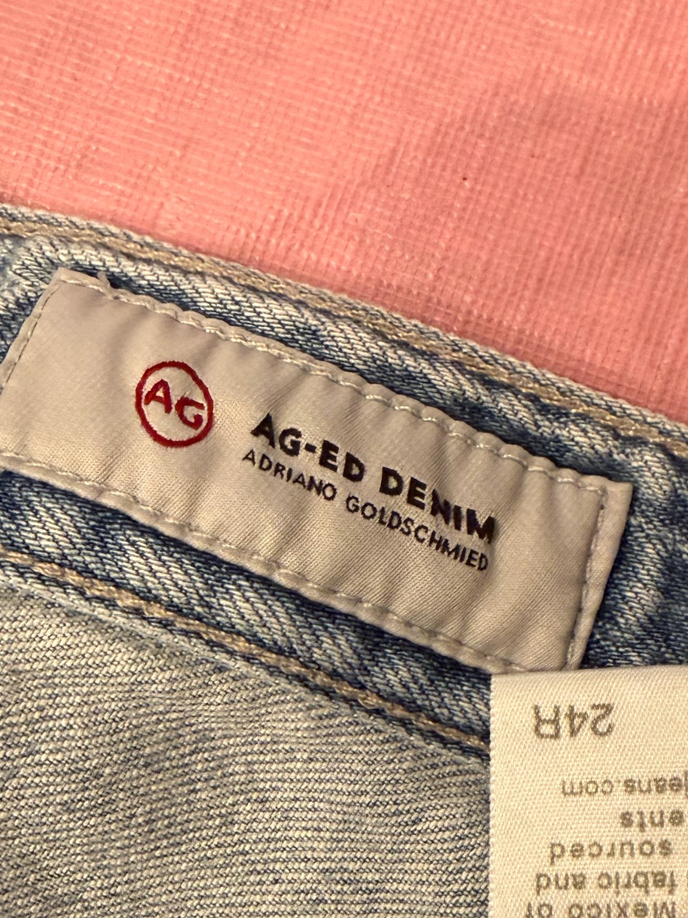 AG Adriano Goldschmied the Nikki Short relaxed skinny Denim cutoff Shorts - 24 - Picture 6 of 10